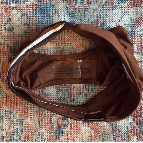 Robin Piccone Brown and White Bikini Bottom NWT Size Xs - Picture 6 of 6